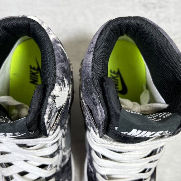 Nike Dunk Sky Hi Print Hidden Wedge Sneakers - Women's Size 7.5 - Silver Tie Dye - Picture 9 of 11